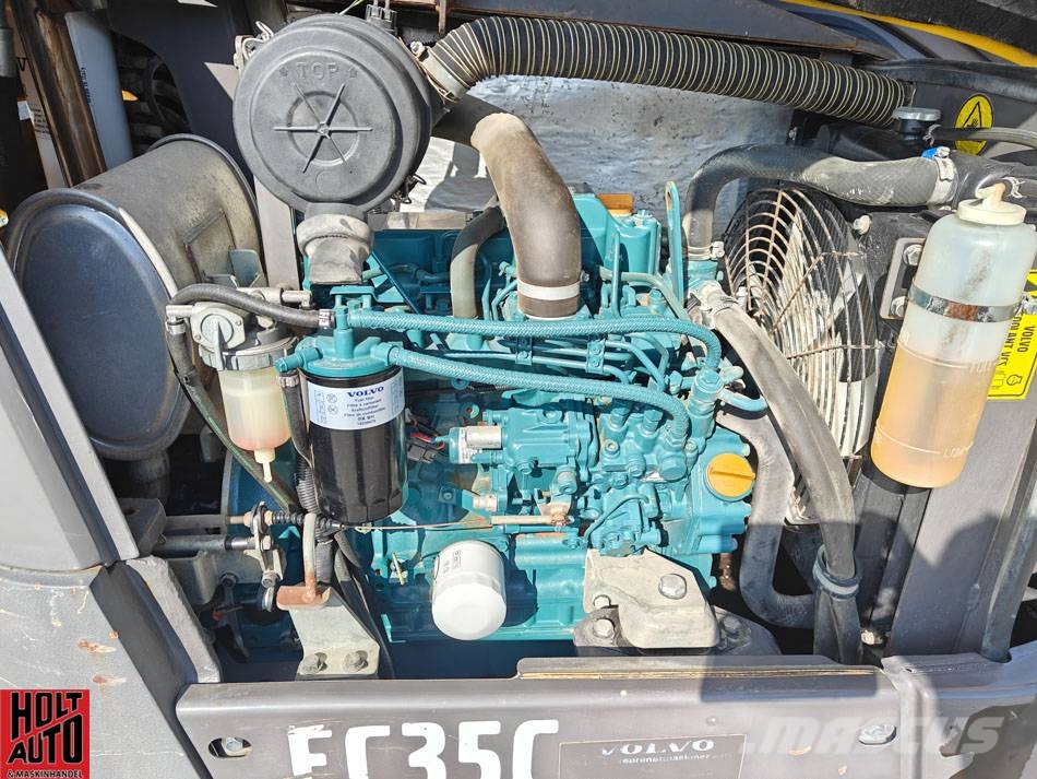 Volvo EC 35 C Mini ekskavatörler, 7 tona dek