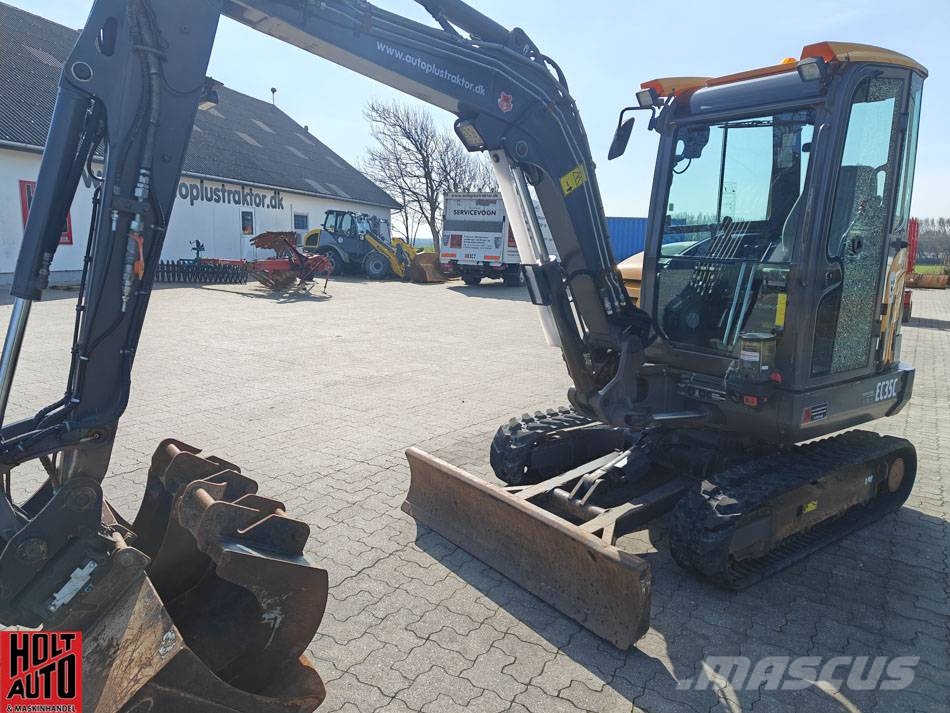 Volvo EC 35 C Mini ekskavatörler, 7 tona dek