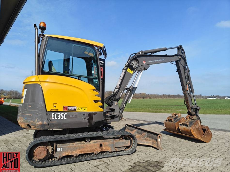 Volvo EC 35 C Mini ekskavatörler, 7 tona dek