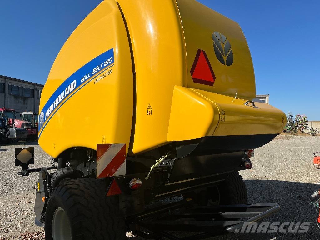 New Holland Roll-Belt 180 Cropcutter Prese/balirke za rolo bale