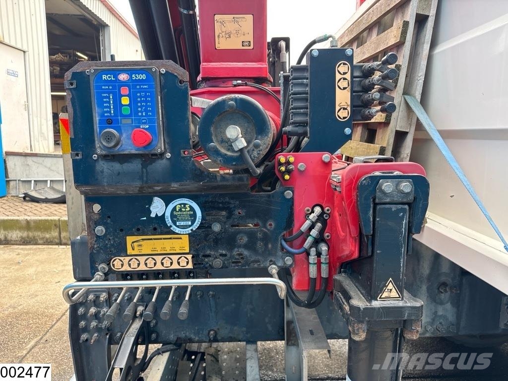 Renault C 440 8x4, EURO 6, HMF, Remote Flatbed kamyonlar
