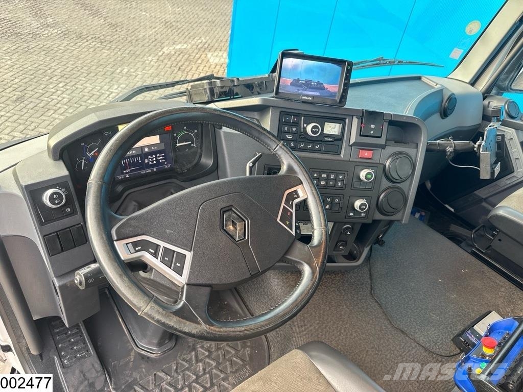 Renault C 440 8x4, EURO 6, HMF, Remote Flatbed kamyonlar