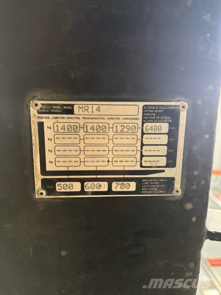 Yale MR 14 Reach truck