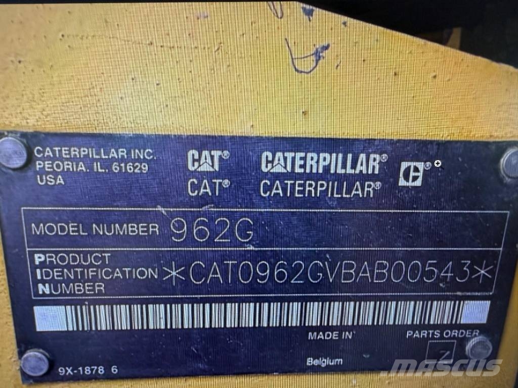 Ładowarka CAT 962G Kolesni nakladalci
