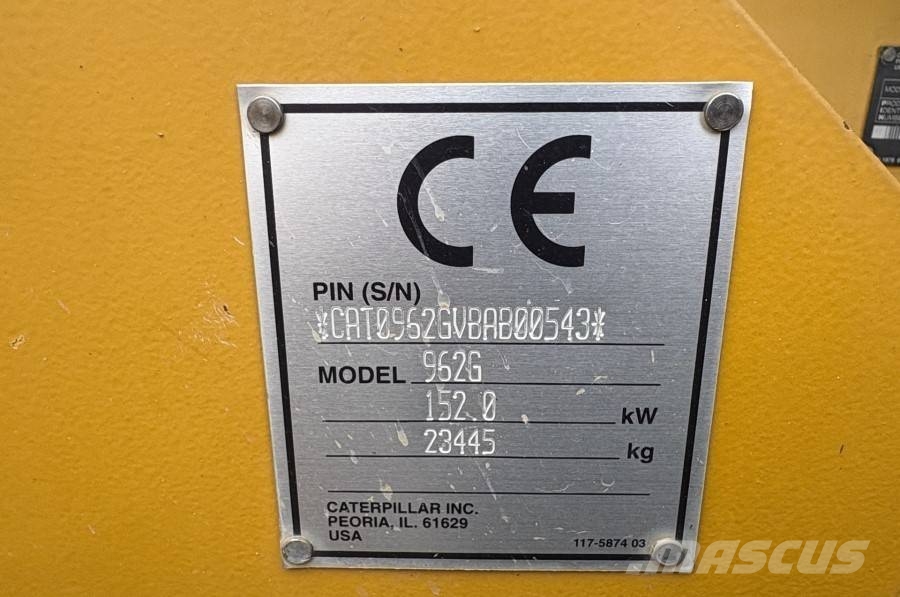 Ładowarka CAT 962G Kolesni nakladalci