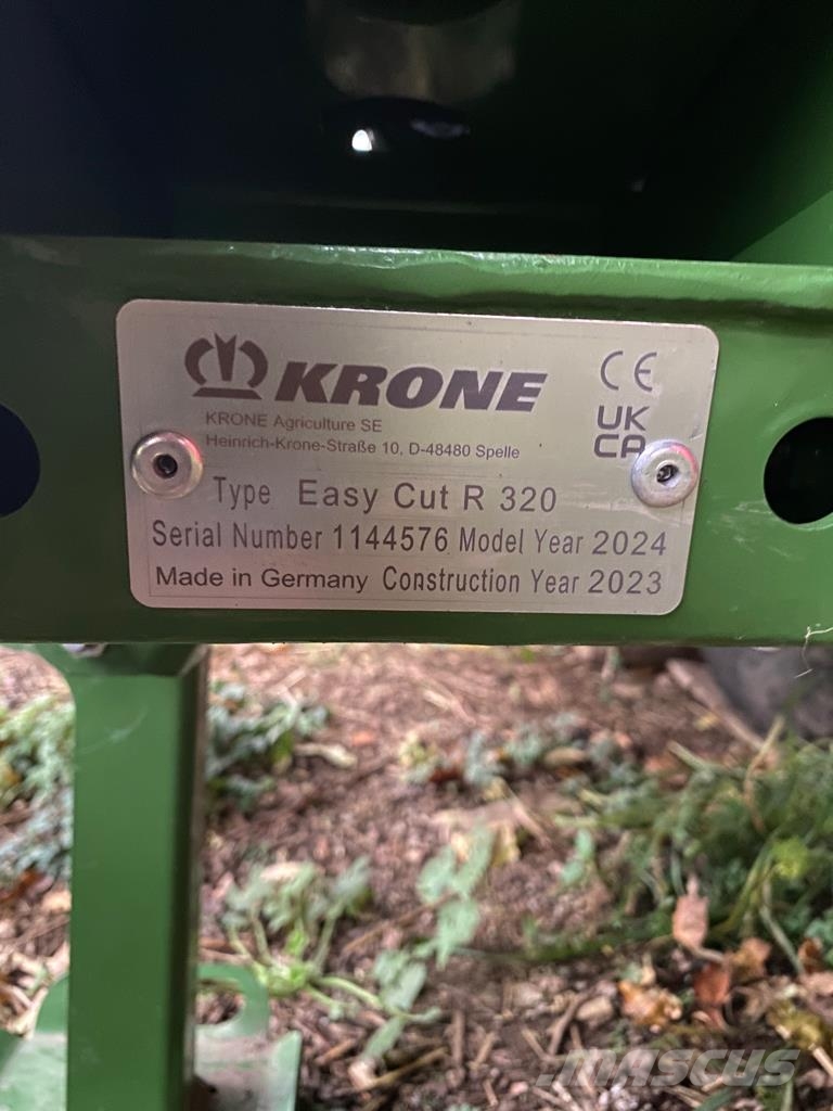 Krone EASY CUT 320R 割草机