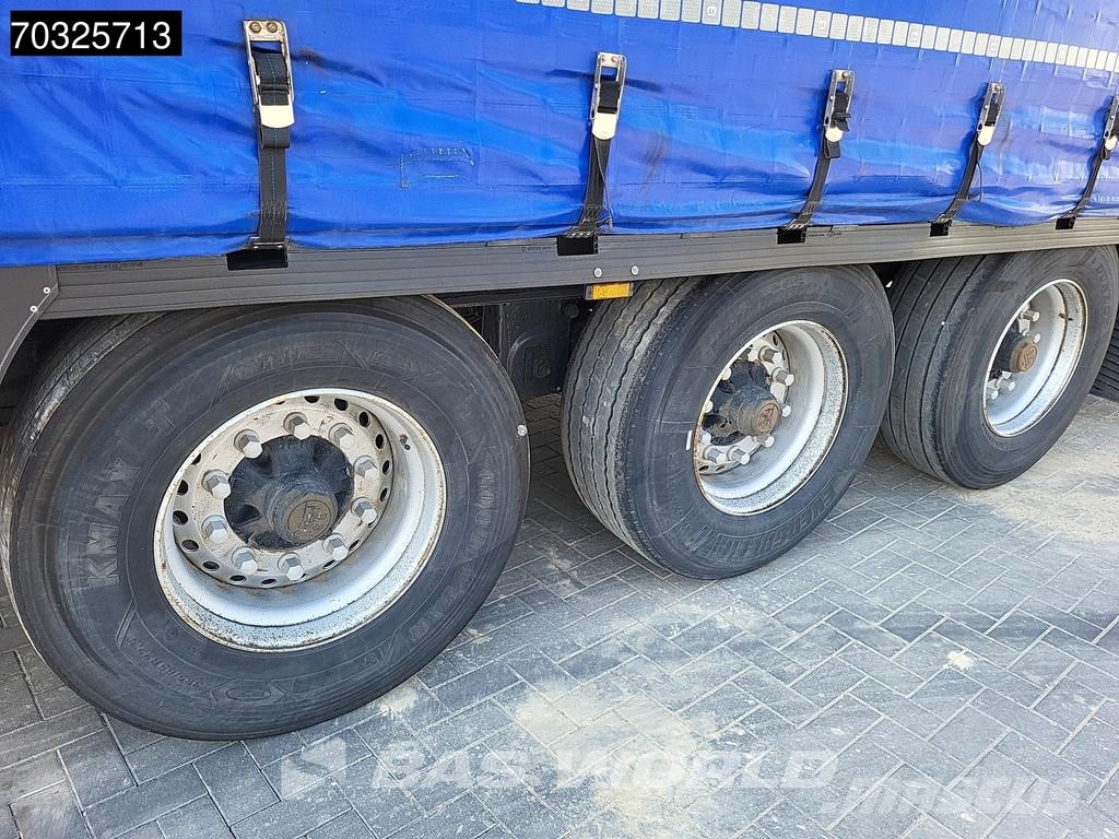 Krone SD Anti Vandalism Sliding Roof Semi-reboques com cortinas laterais