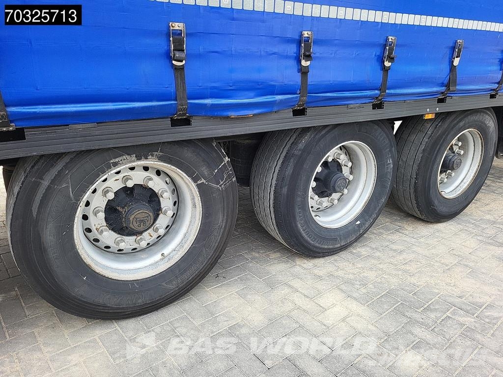 Krone SD Anti Vandalism Sliding Roof Semi-reboques com cortinas laterais