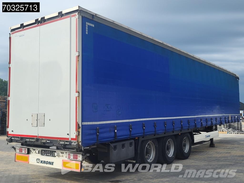 Krone SD Anti Vandalism Sliding Roof Semi-reboques com cortinas laterais