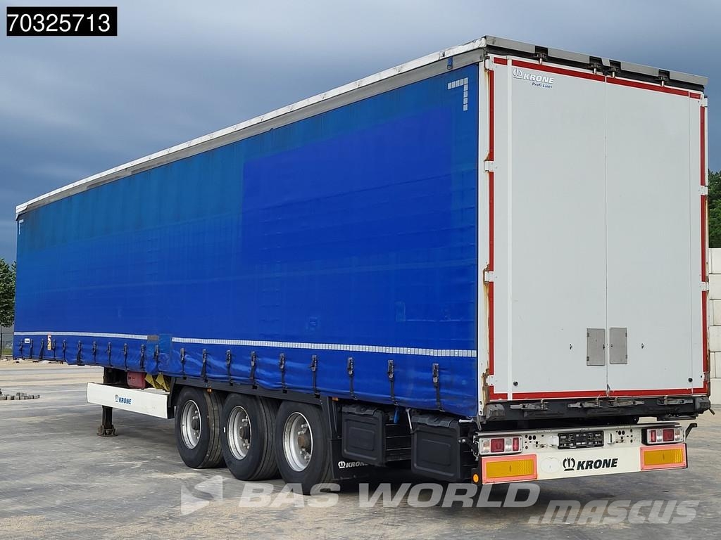 Krone SD Anti Vandalism Sliding Roof Semi-reboques com cortinas laterais
