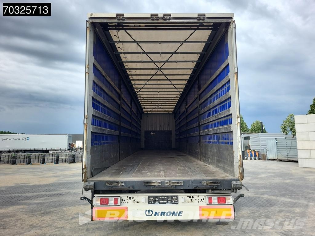 Krone SD Anti Vandalism Sliding Roof Semi-reboques com cortinas laterais