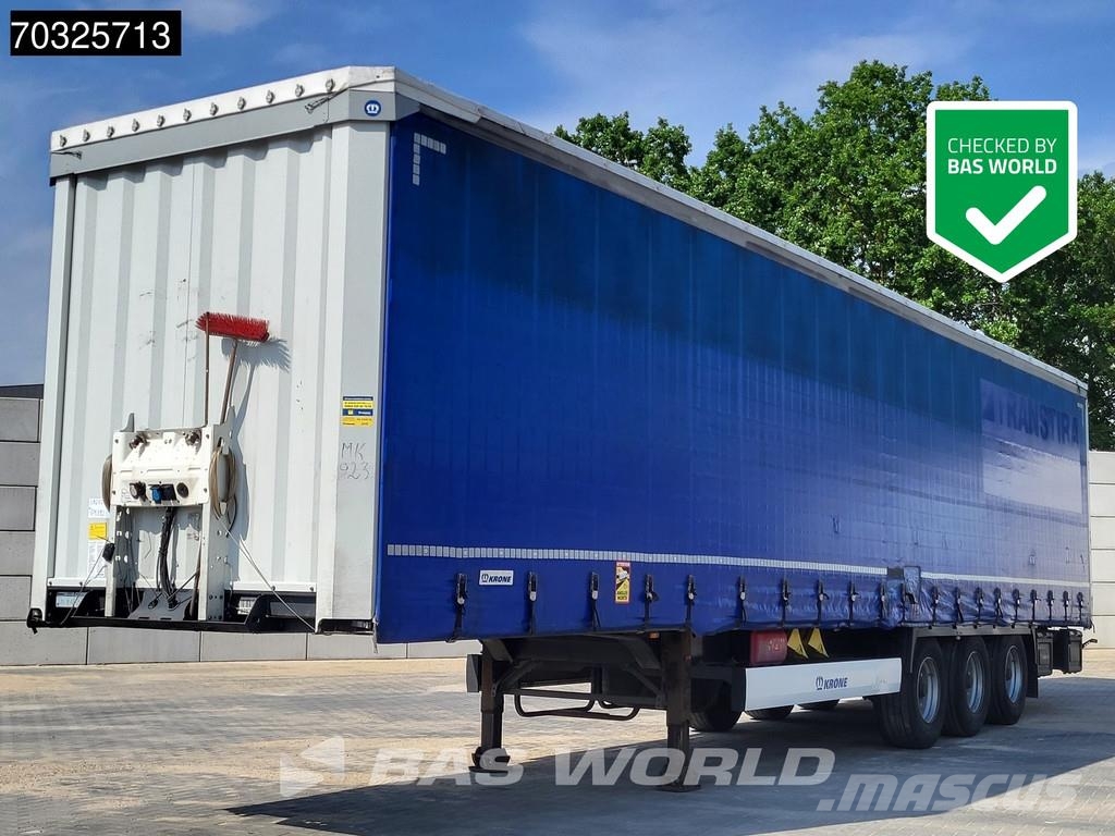 Krone SD Anti Vandalism Sliding Roof Semi-reboques com cortinas laterais