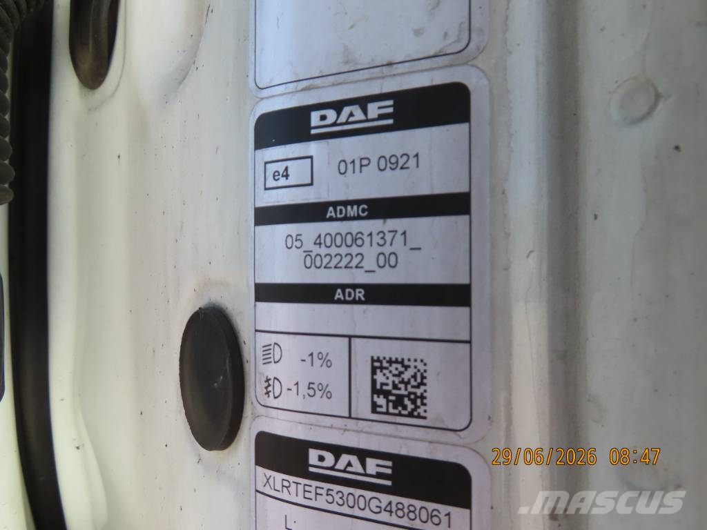 DAF XG 480 FT 4x2 Tractor Units