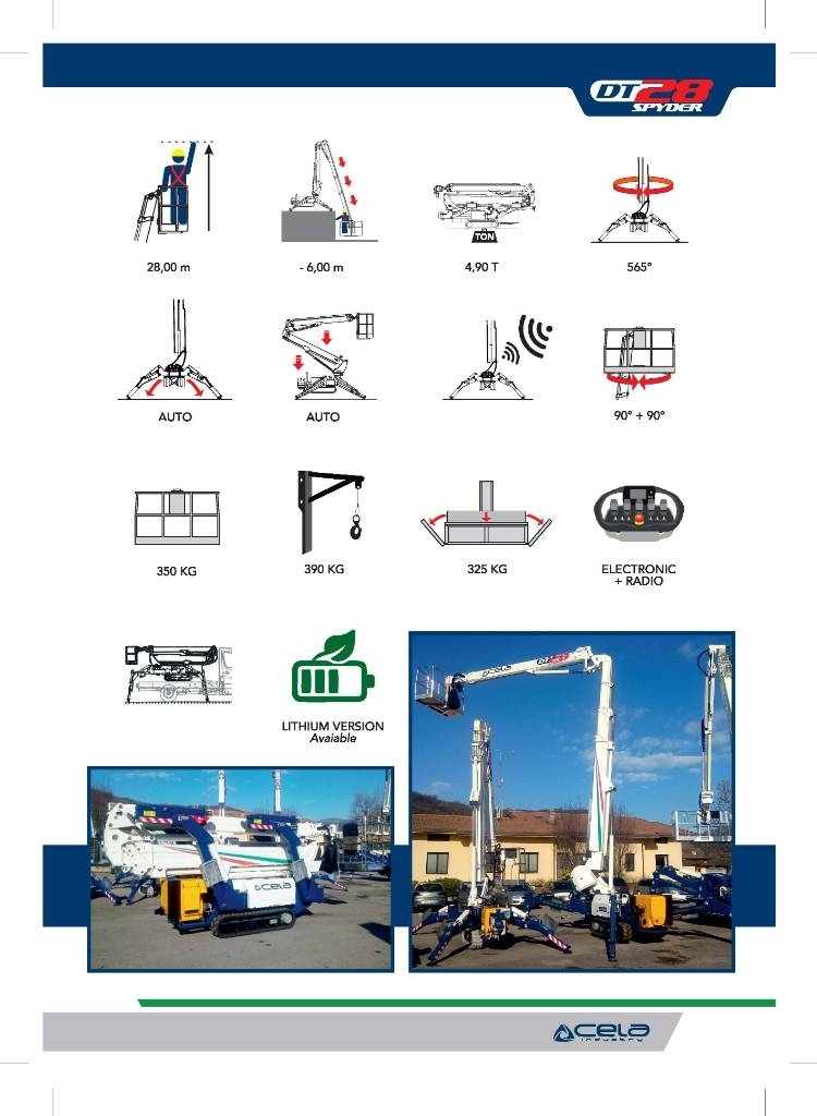 Cela CRAWLER DT 28 Ostali kranovi i platforme
