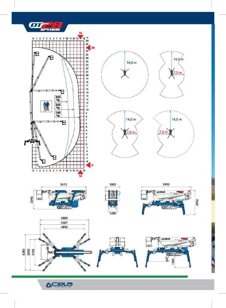 Cela CRAWLER DT 28 Ostali kranovi i platforme