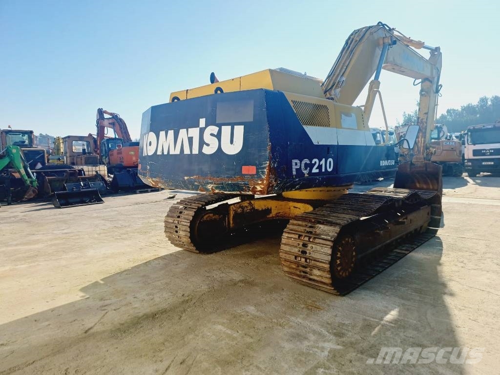 Komatsu PC 210-5 Escavadeiras de esteiras