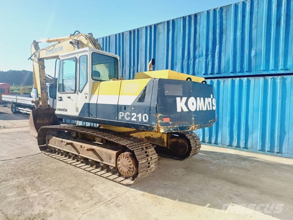 Komatsu PC 210-5 Escavadeiras de esteiras