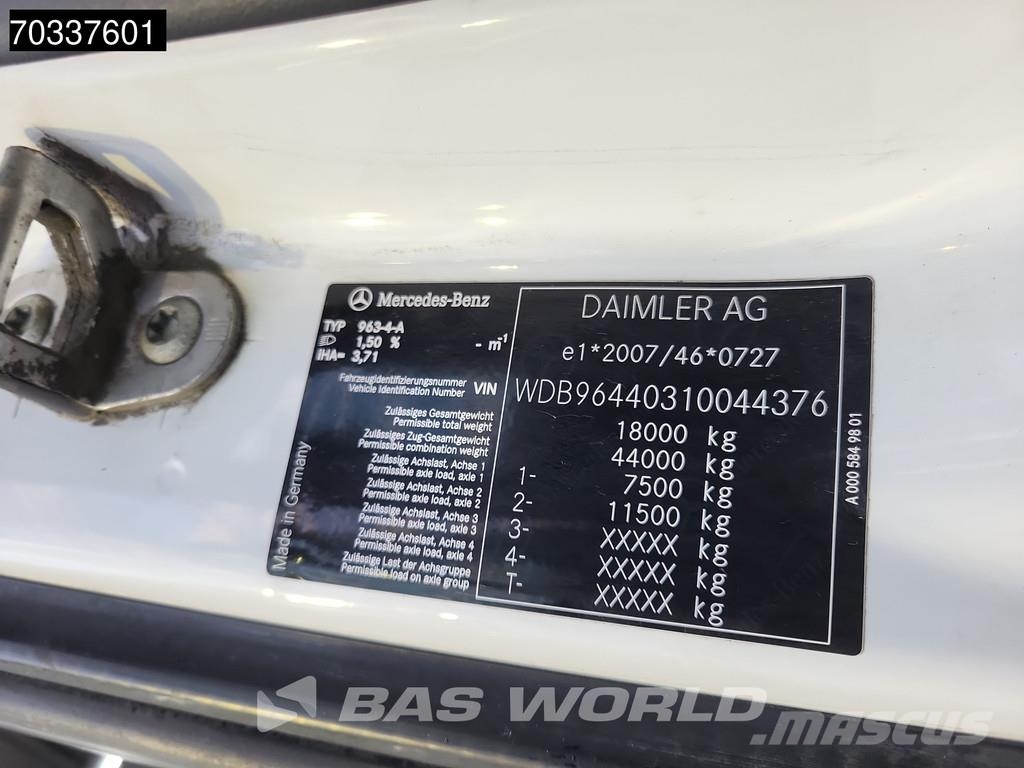 Mercedes-Benz Arocs 1845 4X4 ClassicSpace 4x4 Hydro Big Axle PTO Vlačilci