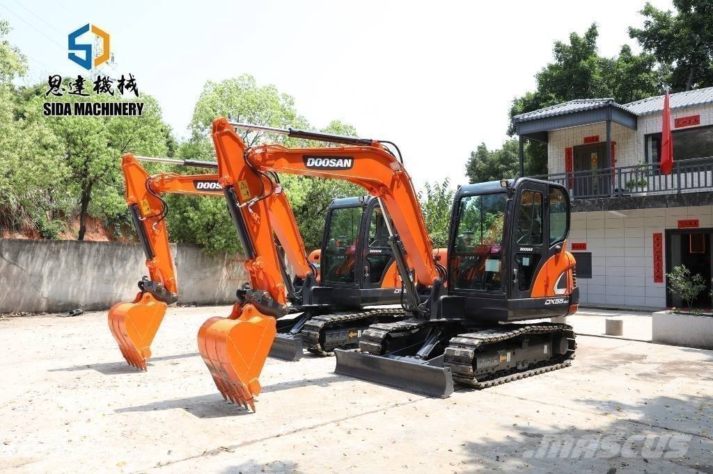 Doosan DX 55-9 C حفارات صغيرة أقل من 7 طن (حفارات صغيرة)