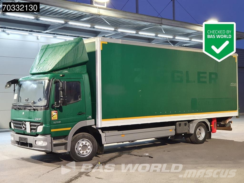 Mercedes-Benz Atego 1218 4X2 12tonner 1500kg Ladebordwand Manual Furgoonautod