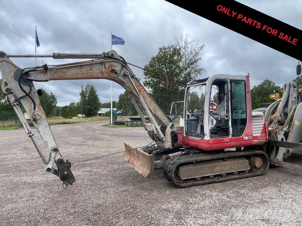 Takeuchi TB070 Dismantled. Only spare parts Crawler excavators