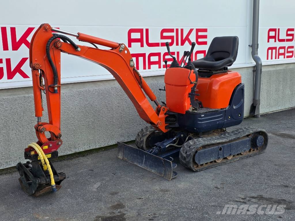 Kubota K008-3 Minigraafmachines < 7t