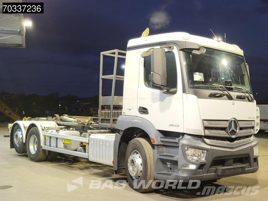 Mercedes-Benz Antos 2543 6X2 Marrel AL 18PA containersystem Lift Sunkvežimiai su keliamuoju kabliu