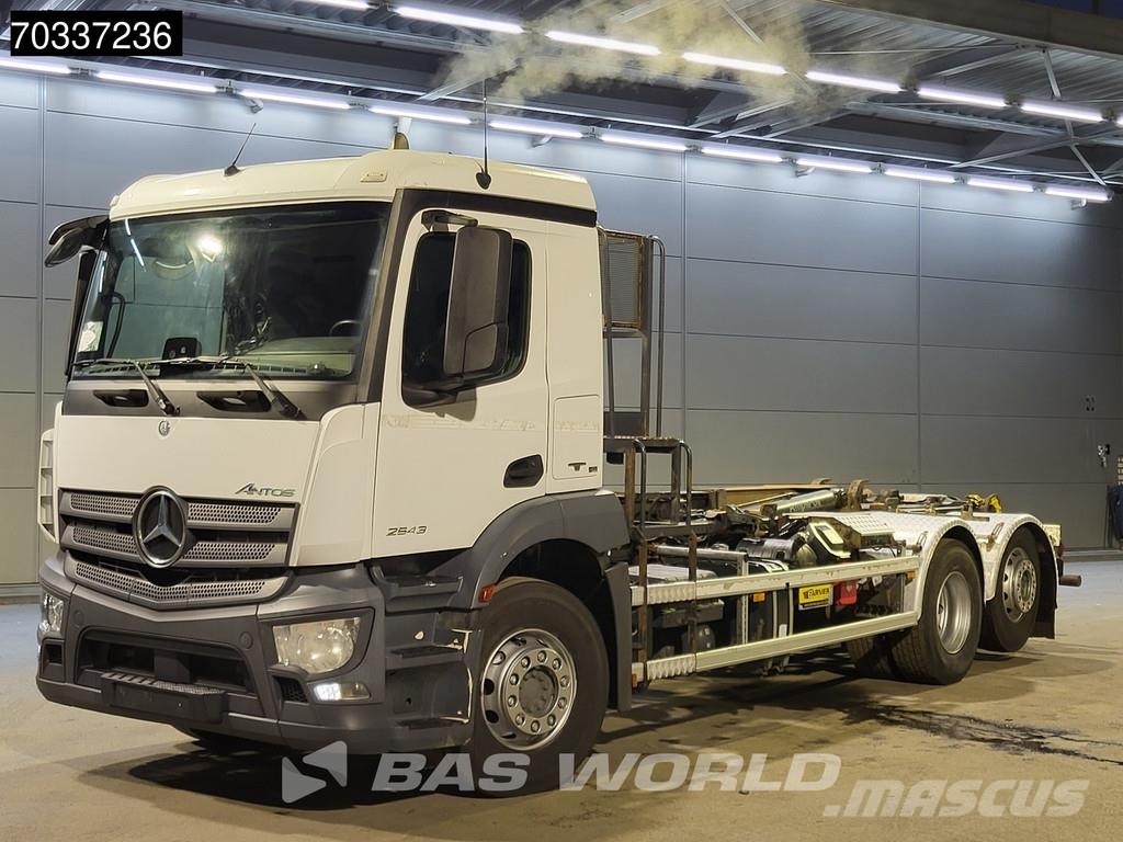 Mercedes-Benz Antos 2543 6X2 Marrel AL 18PA containersystem Lift Sunkvežimiai su keliamuoju kabliu