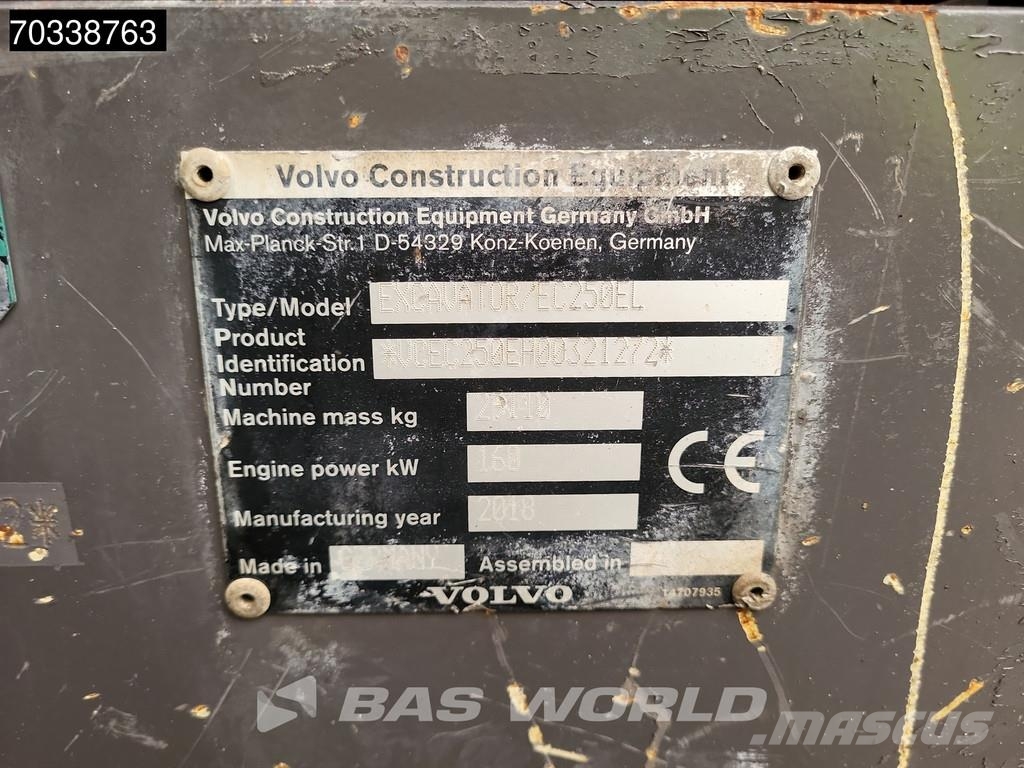 Volvo EC250 E L Excavadoras de cadenas