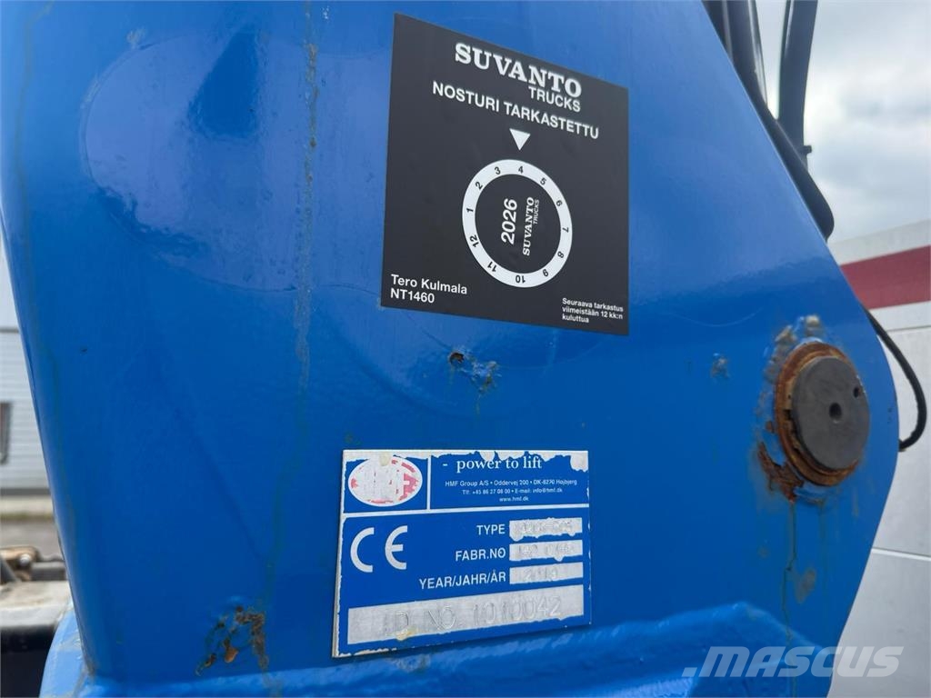 Volvo FH540 6x4 Vlakke laadvloer met kraan