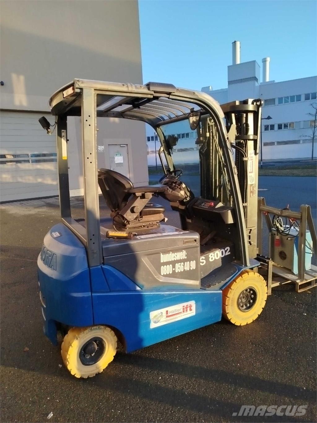 Toyota Bj 2015 Elektromos targoncák
