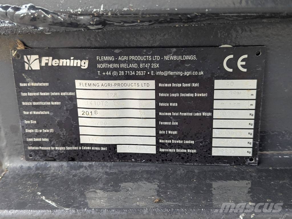 Fleming TR 8 Reboques basculantes