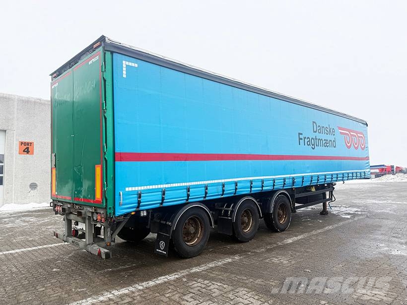 BP TRAILER 3 axle Curtainsider / Planenauflieger Curtainsiderauflieger