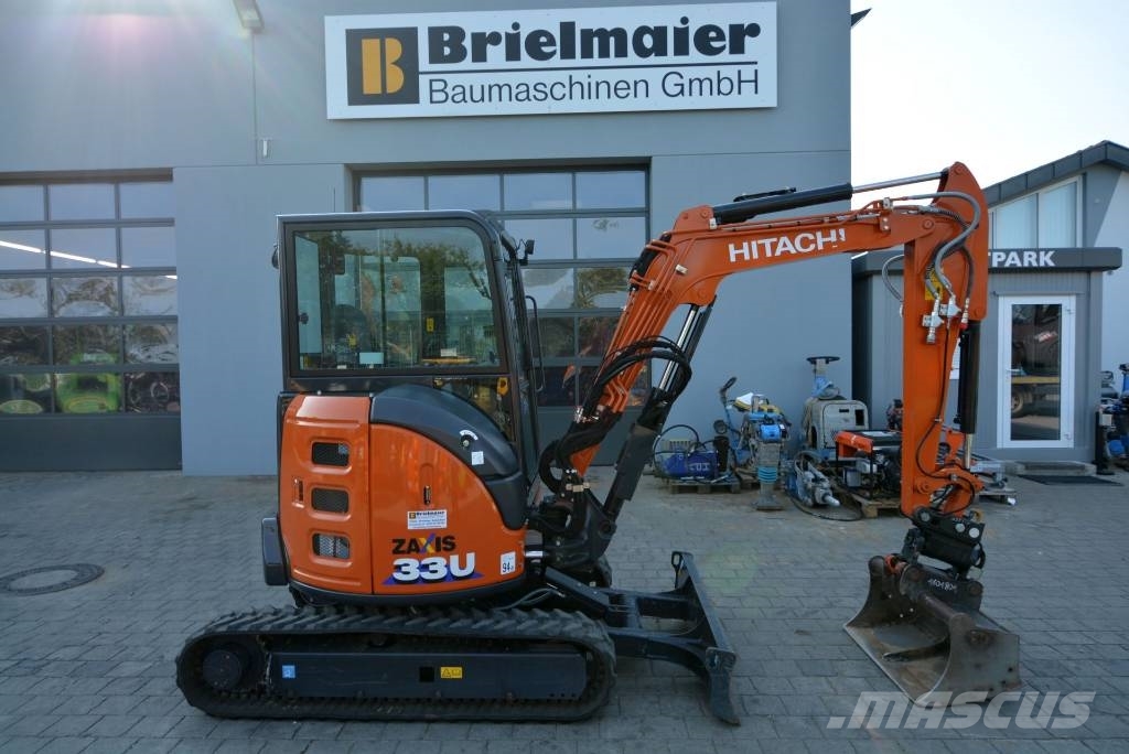 Hitachi ZX 33 U-6, 2023, Ravensburg-Oberzell, Baden-Württemberg