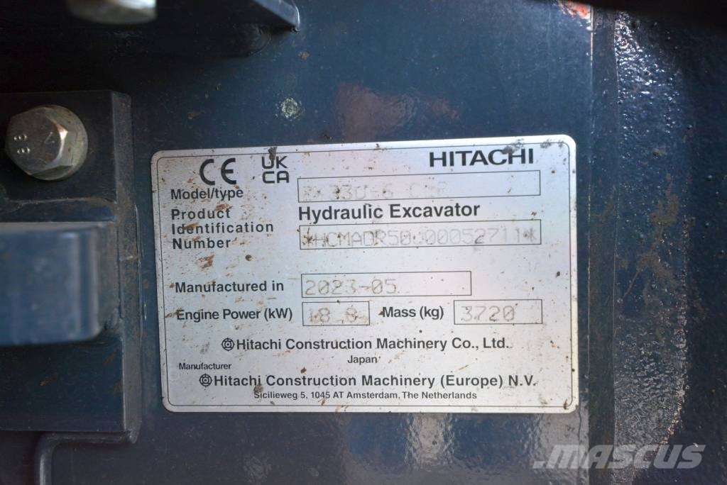 Hitachi ZX 33 U-6, 2023, Ravensburg-Oberzell, Baden-Württemberg