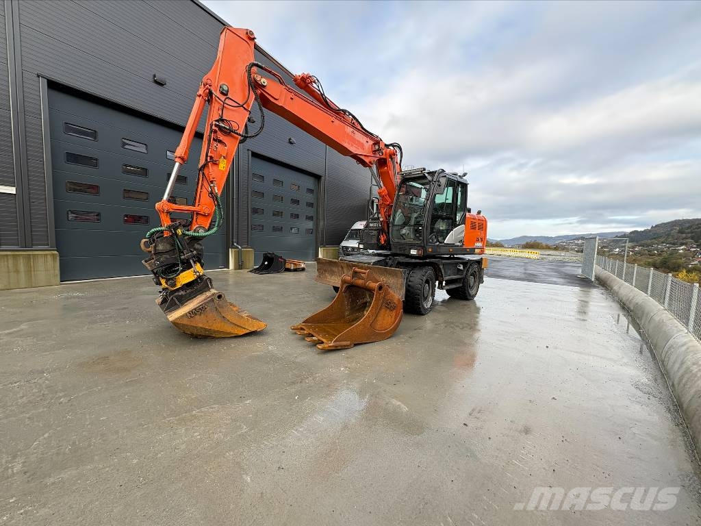 Hitachi ZX 140 WT-6 Hjulgravere