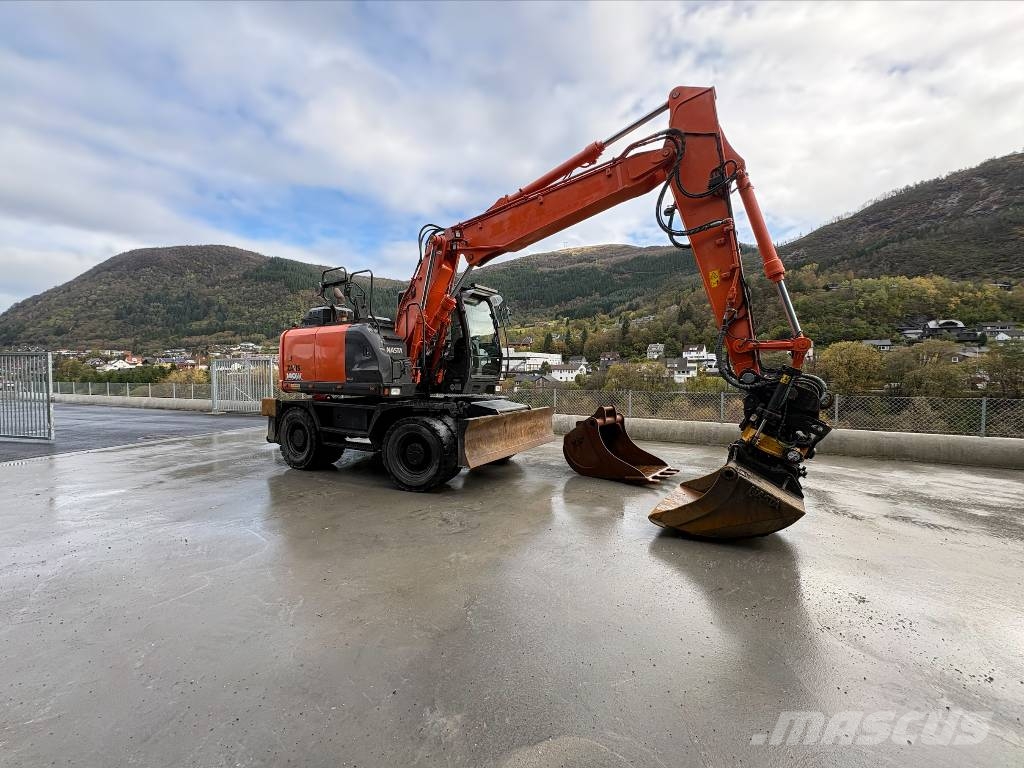 Hitachi ZX 140 WT-6 Hjulgravere