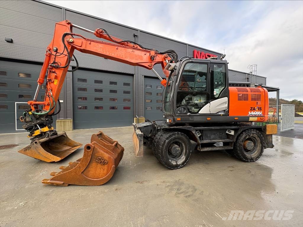 Hitachi ZX 140 WT-6 Hjulgravere