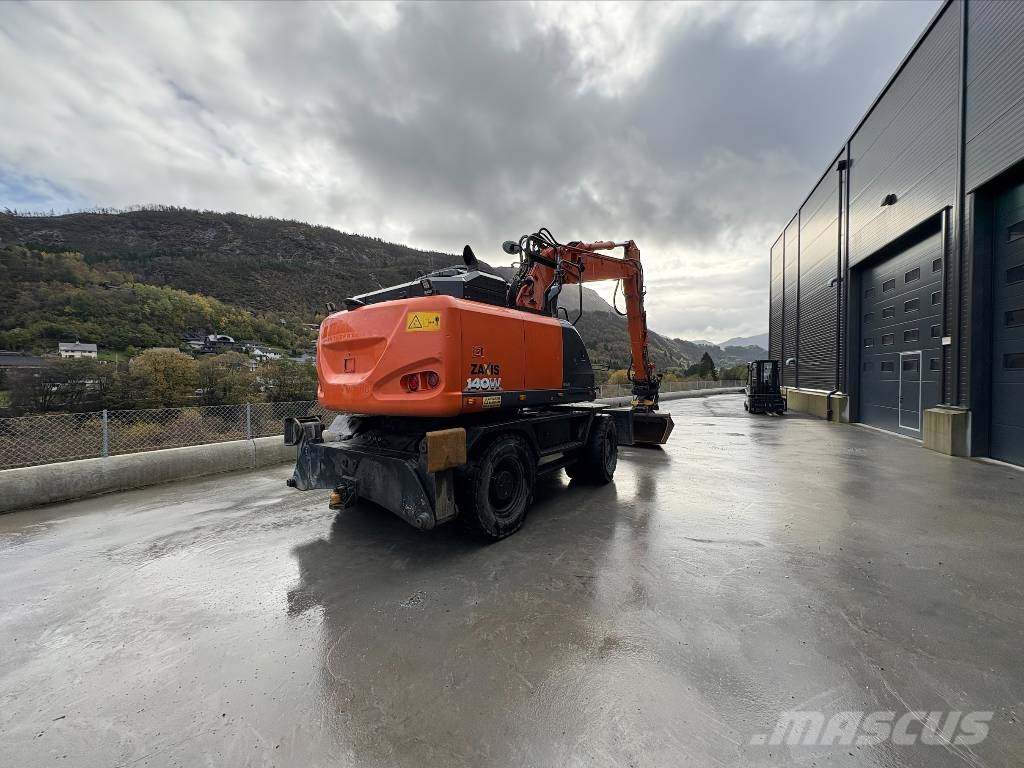 Hitachi ZX 140 WT-6 Hjulgravere