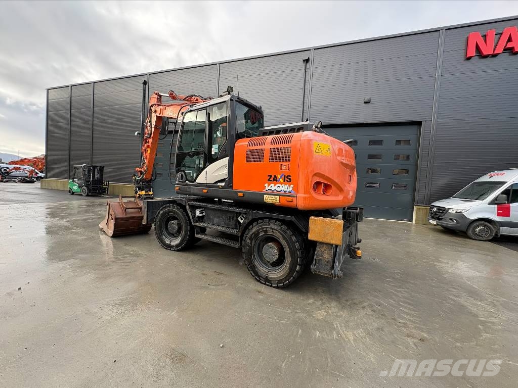 Hitachi ZX 140 WT-6 Hjulgravere