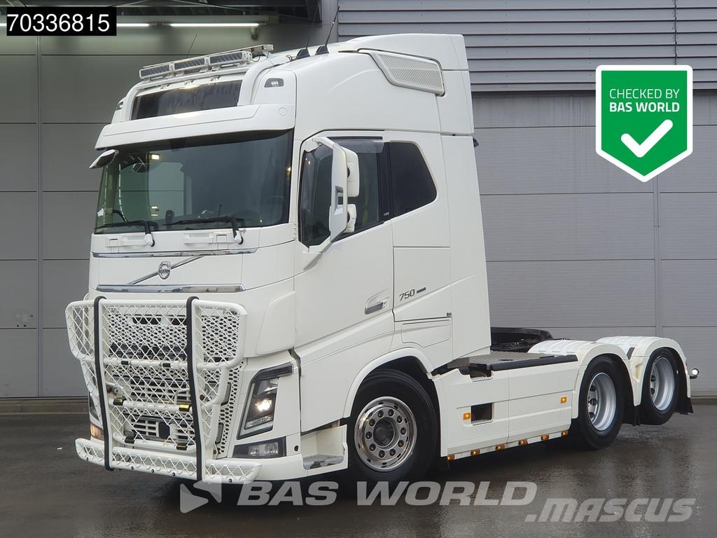 Volvo FH16 750 6X2 Retarder Full-Air 2x Tanks Hydraulic Tractor Units