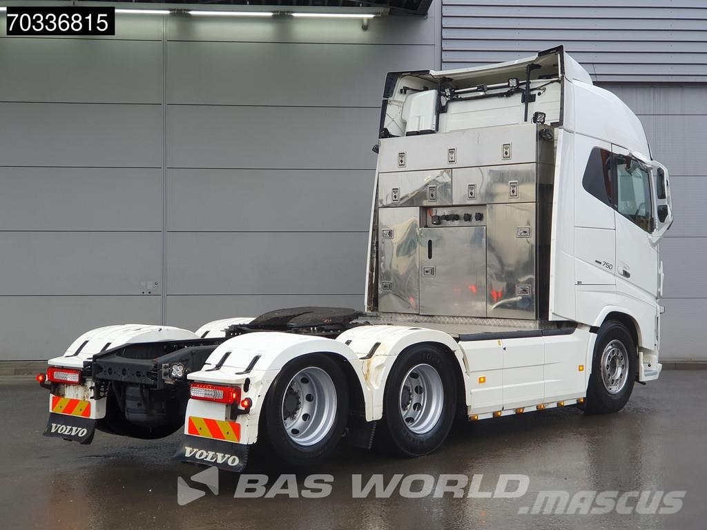 Volvo FH16 750 6X2 Retarder Full-Air 2x Tanks Hydraulic Tractor Units