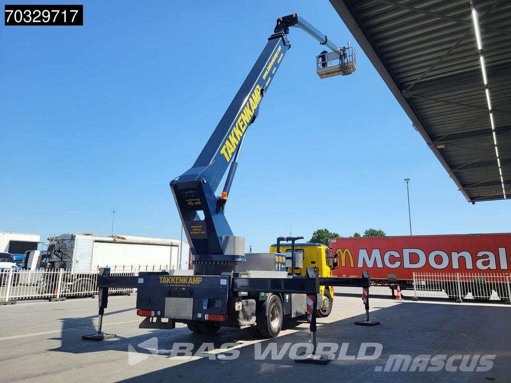 Scania P280 P 4X2 45 meter Wumag-Palfinger WT450 Hubarbei Kranen voor alle terreinen