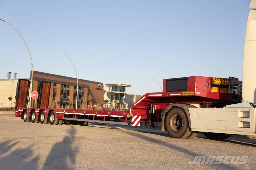  SCORPION TRAILER UNUSED SCORPION HKM4 LOWBED SEMI  Низкорамные полуприцепы