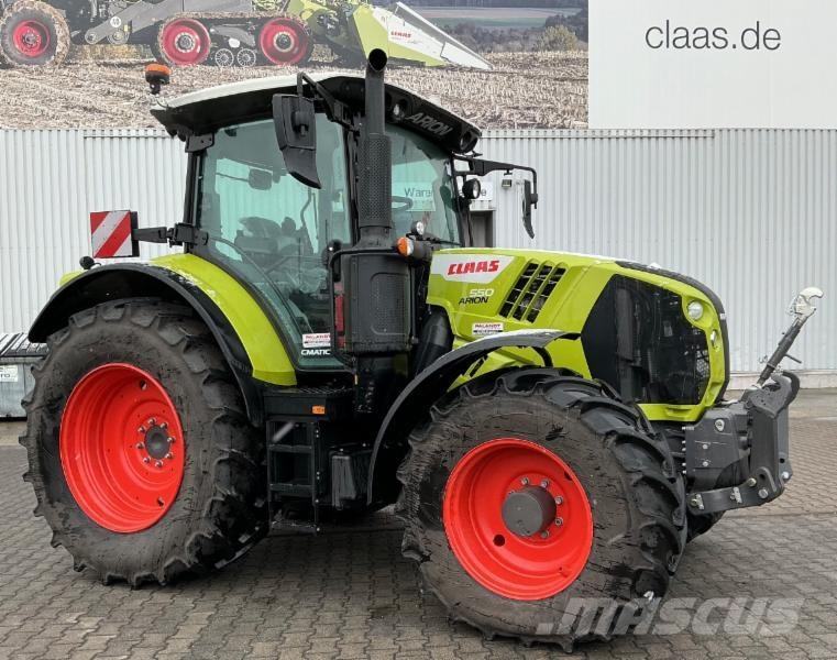 CLAAS ARION 550 CMATIC CIS+ 트랙터
