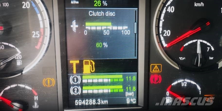 Scania R500LB6X2HNB RETARDER,full air Hákový nosič kontejnerů