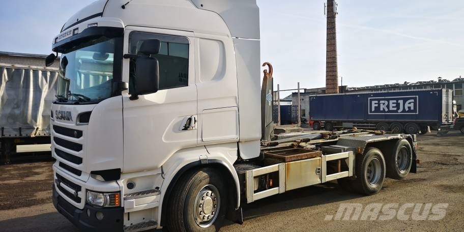 Scania R500LB6X2HNB RETARDER,full air Hákový nosič kontejnerů