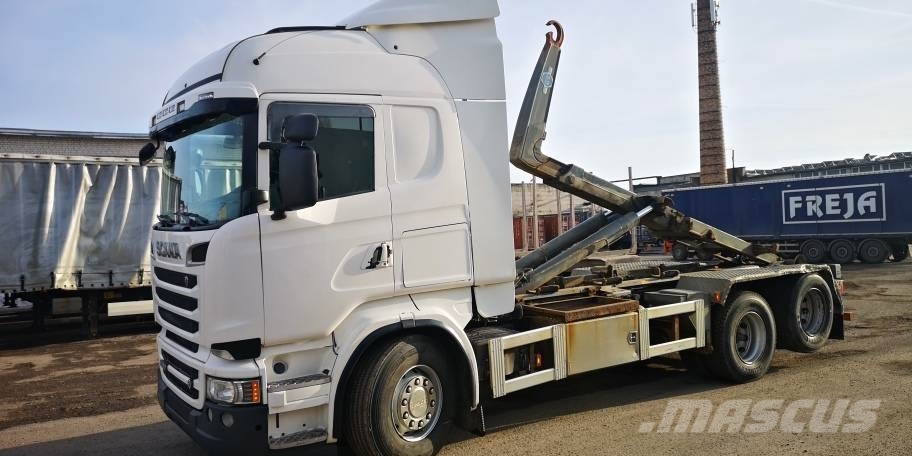 Scania R500LB6X2HNB RETARDER,full air Hákový nosič kontejnerů