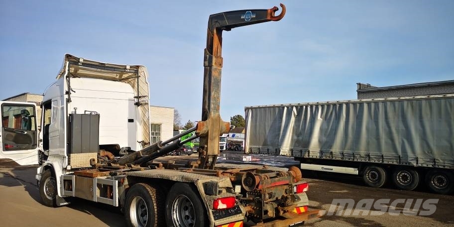 Scania R500LB6X2HNB RETARDER,full air Hákový nosič kontejnerů