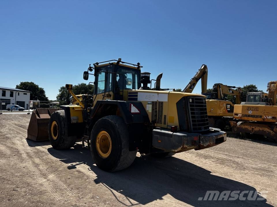 Komatsu WA 480-6 Klima Central lubrication system لوادر بعجل